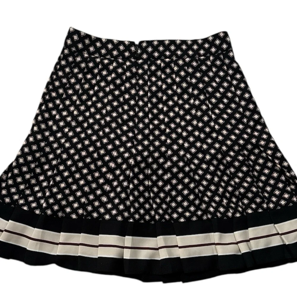 Kate Spade Pleated High Waisted Skirt Black Size 4